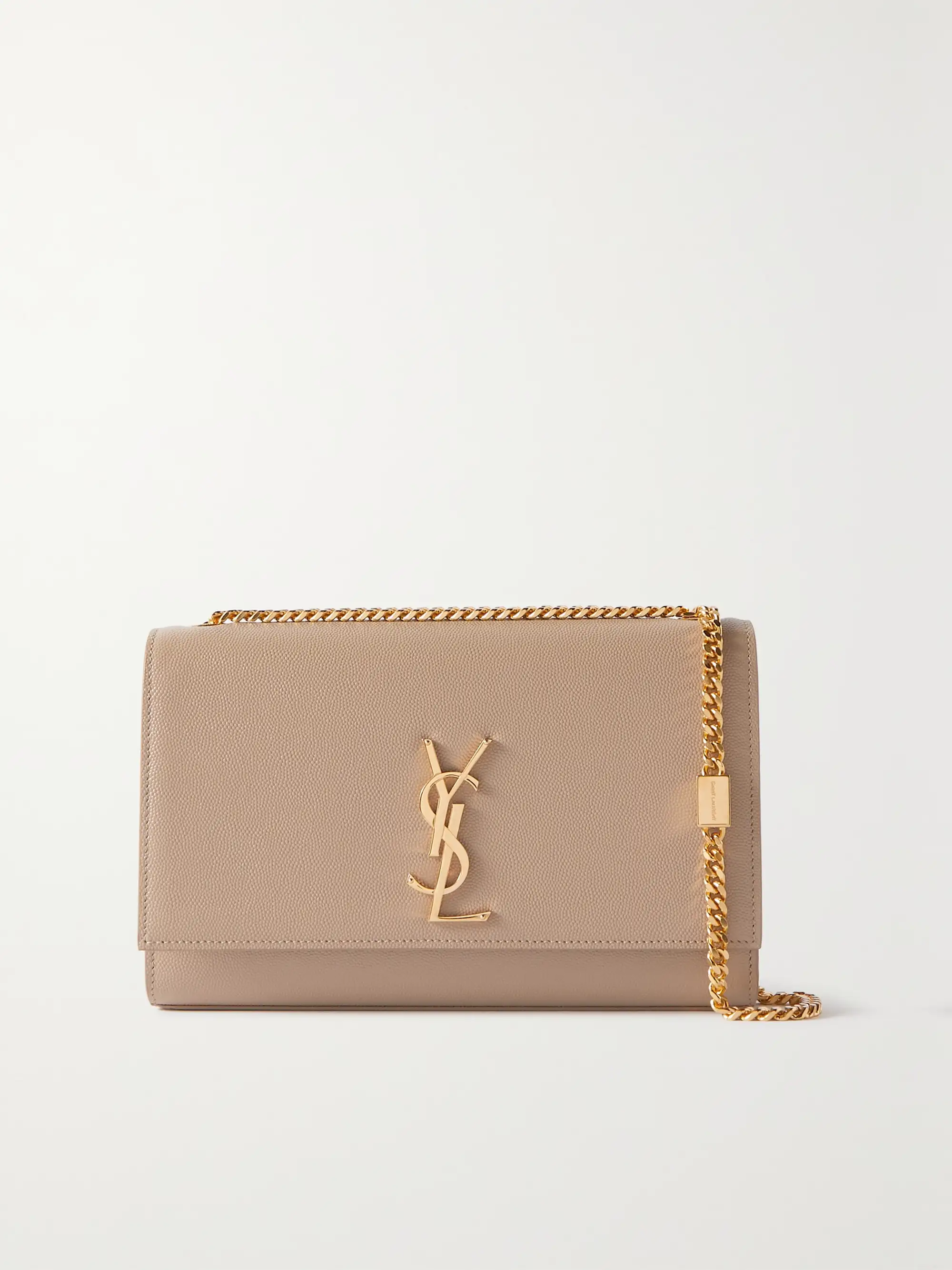 Saint Laurent Kate medium embossed-leather shoulder bag