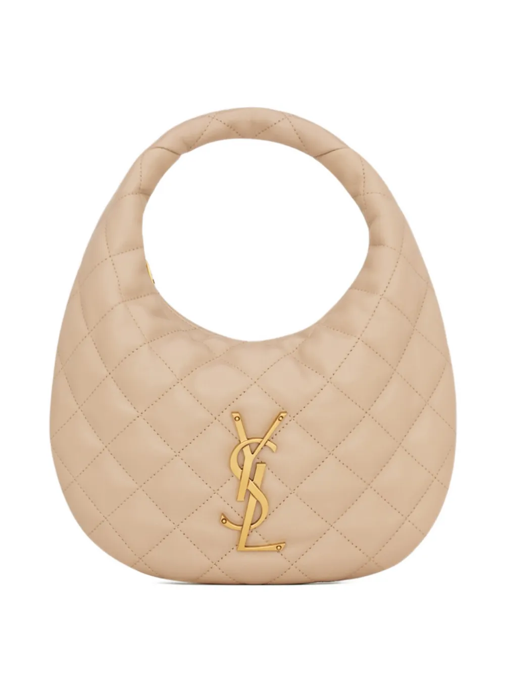 Saint Laurent Icarino leather tote bag with logo