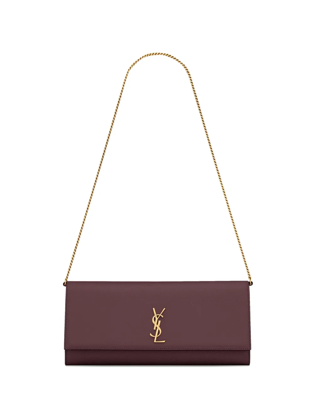 Saint Laurent Kate clutch with logo