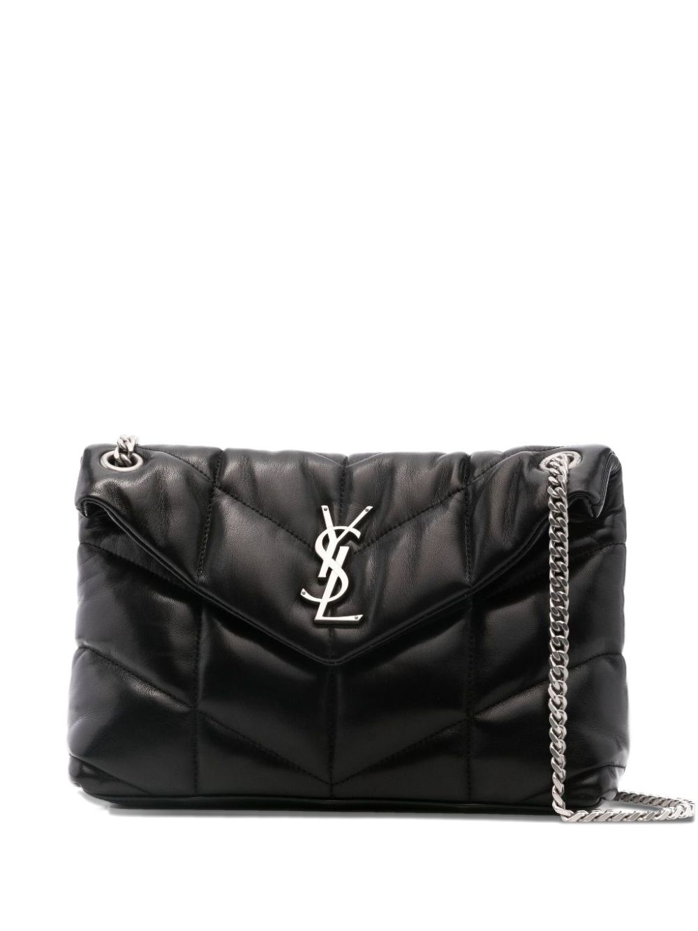 Saint Laurent shoulder bag with logo plaque